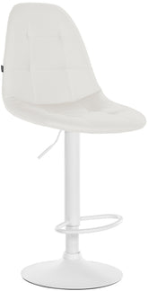 Barhocker Elmore Kunstleder W - wei�