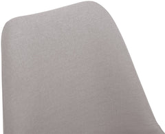 Stuhl Maverick W Stoff - grau