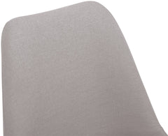 Stuhl Maverick B Stoff - grau