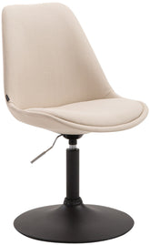 Stuhl Maverick B Stoff - creme