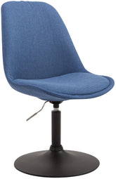 Stuhl Maverick B Stoff - blau