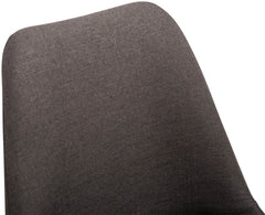 Stuhl Maverick C Stoff - dunkelgrau