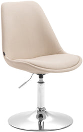 Stuhl Maverick C Stoff - creme