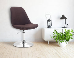 Stuhl Maverick C Stoff - braun