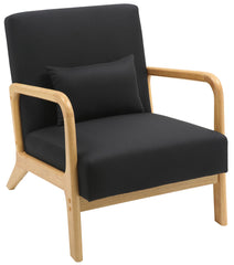 Sessel Hibbing Stoff - schwarz