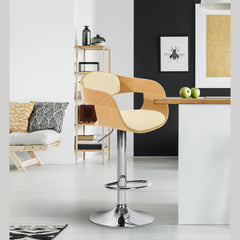 Barhocker Kingston C - natura/creme - InfinityMarket