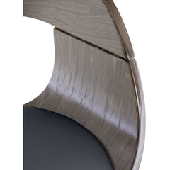 Barhocker Kingston C - schwarz/grau