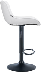 Barhocker Vonore Kunstleder schwarz - wei�