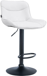 Barhocker Vonore Kunstleder schwarz - wei�