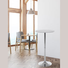Stehtisch rund - weiß - InfinityMarket