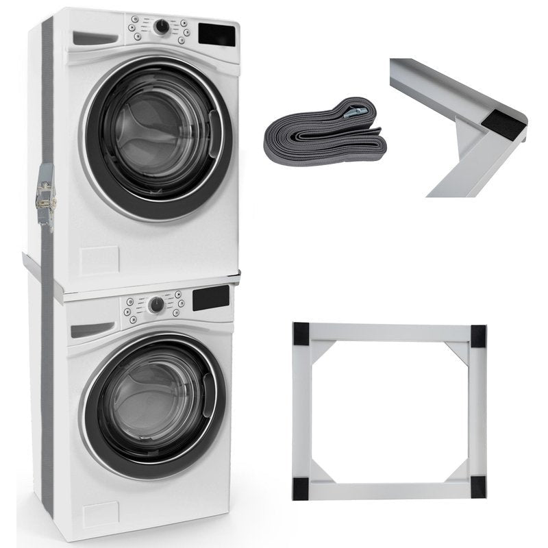 Waschmaschinen-Verbindungsrahmen Belton - wei� by Dropshipping-Europe – M�bel