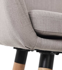 Barhocker Grant Stoff - taupe