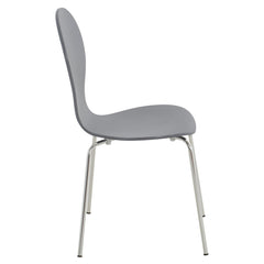 Set di 2 sedie da riunioni impilabili Diego in grigio, design classico ideale per uffici e spazi di lavoro.