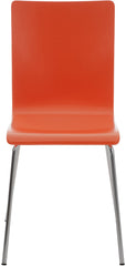 4er Set Besucherstuhl Pepe - orange