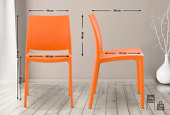 Stuhl MAYA - orange