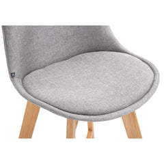 2er Set Barhocker Cannes Stoff natura - grau