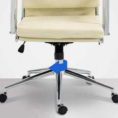 Bürostuhl Cleveland Kunstleder - creme