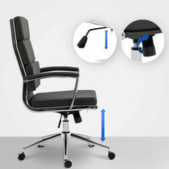 Bürostuhl Cleveland Stoff - dunkelgrau
