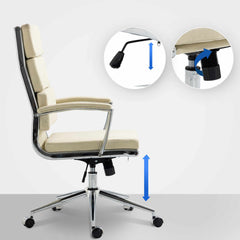Bürostuhl Cleveland Stoff - creme
