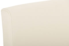 2er Set Barhocker Paros Kunstleder - creme