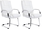 2er Set St�hle Attila - wei�