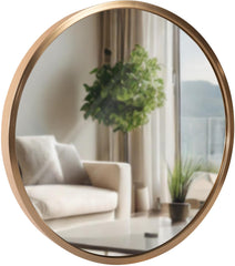 Wandspiegel Elsie S - gold matt