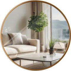 Wandspiegel Elsie M - gold matt