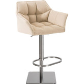 Barhocker Damaso E Stoff - creme - InfinityMarket