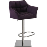 Barhocker Damaso E Stoff - lila - InfinityMarket
