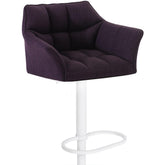 Barhocker Damaso W Stoff - lila - InfinityMarket