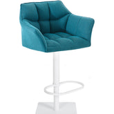 Barhocker Damaso W Stoff - türkis - InfinityMarket