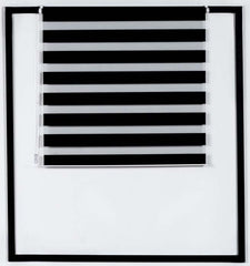 Doppelrollo 95x150 - schwarz
