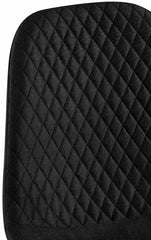 4er Set Stühle Giverny Stoff - schwarz