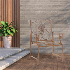 2er Set Gartenst�hle Punjab - antik braun by Dropshipping-Europe – Gartenm�bel