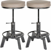 2er Set Hocker Destin - antik silber by Dropshipping-Europe – M�bel