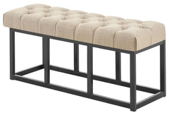 Sitzbank Amun Stoff B100 - taupe