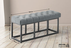 Sitzbank Amun Stoff B100 - dunkelgrau