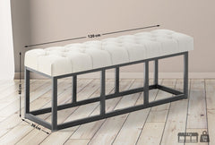 Sitzbank Amun Stoff B120 - creme