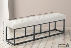 Sitzbank Amun Stoff B150 - creme