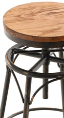2er Set Barhocker Beam - bronze