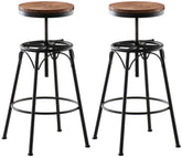 2er Set Barhocker Beam - schwarz