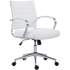 Bürostuhl Oakland Kunstleder - weiß