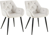 2er Set Esszimmerst�hle Cassis - hellgrau by Dropshipping-Europe – Barhocker