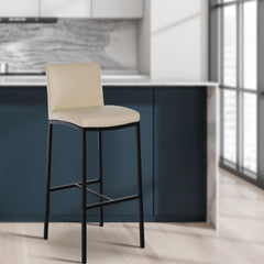 Barhocker Freeport Kunstleder B - creme