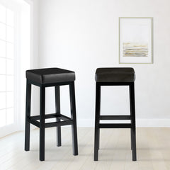 Barhocker Taylor B85 Kunstleder - schwarz