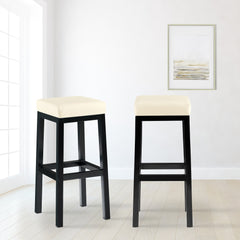Barhocker Taylor B85 Kunstleder - creme