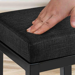 Barhocker Taylor B85 Stoff - dunkelgrau