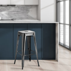 Barhocker Joshua - schwarz - InfinityMarket