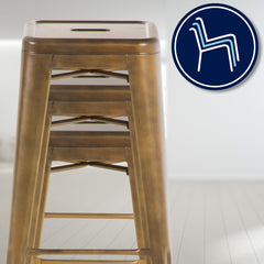 Barhocker Joshua - gold - InfinityMarket