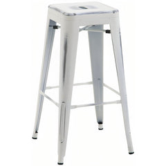 Barhocker Joshua - antik weiß - InfinityMarket
